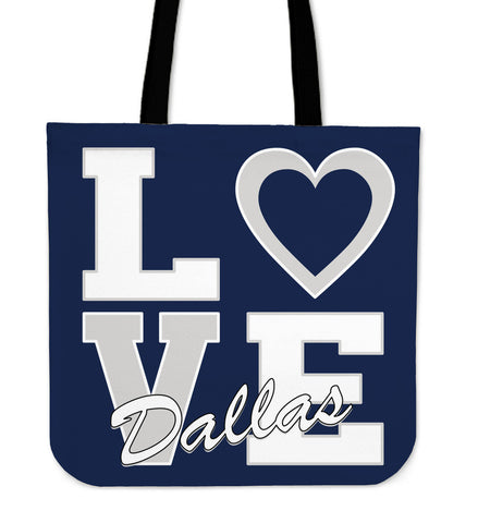 I Love Dallas totebag
